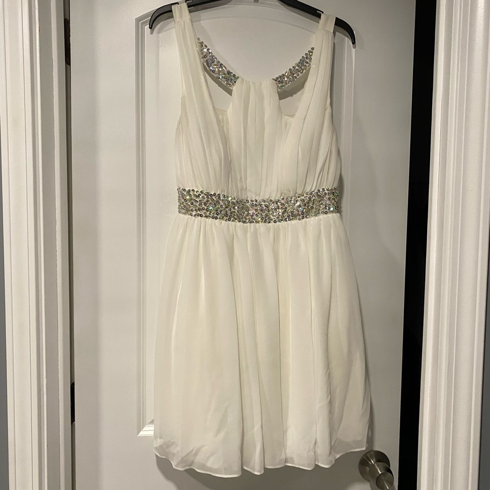 White Tulle Dress